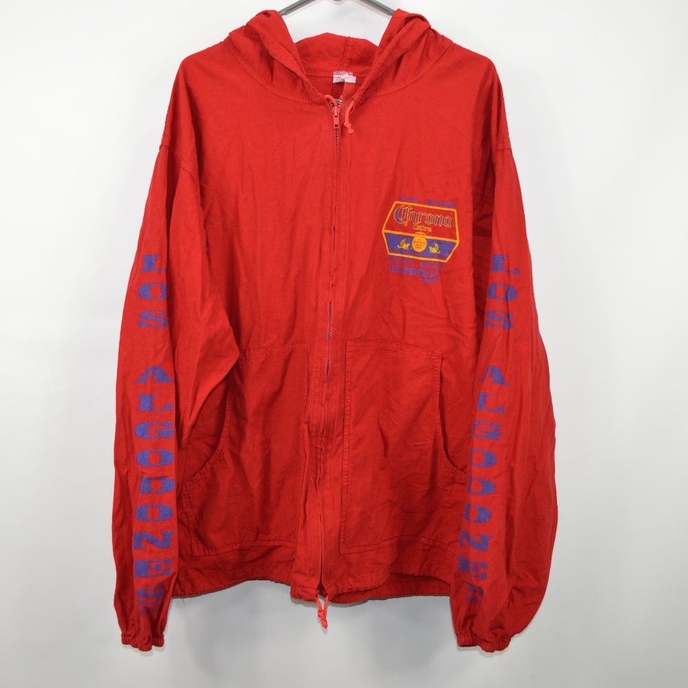 Vintage 70s CORONA Mens Large Full Zip Jacket